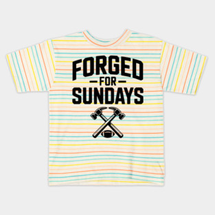 Forged for Sundays Kids T-Shirt