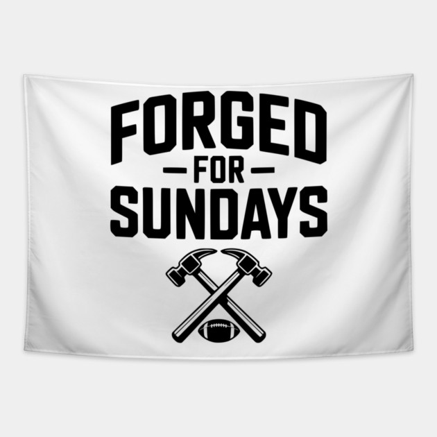 Forged for Sundays Tapestry by Frank Ring
