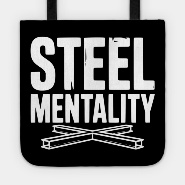 Steel Mentality Tote by Frank Ring