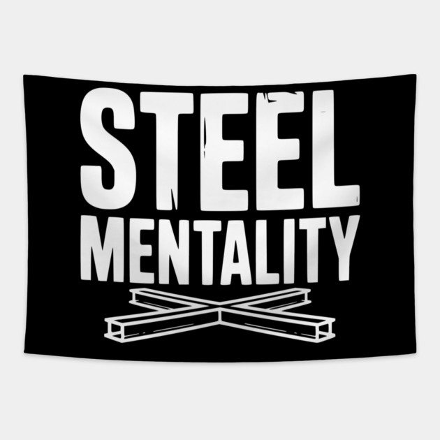 Steel Mentality Tapestry by Frank Ring