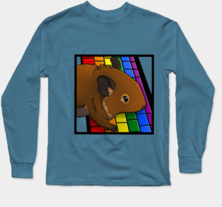 Rainbow Computer Degu Long Sleeve T-Shirt