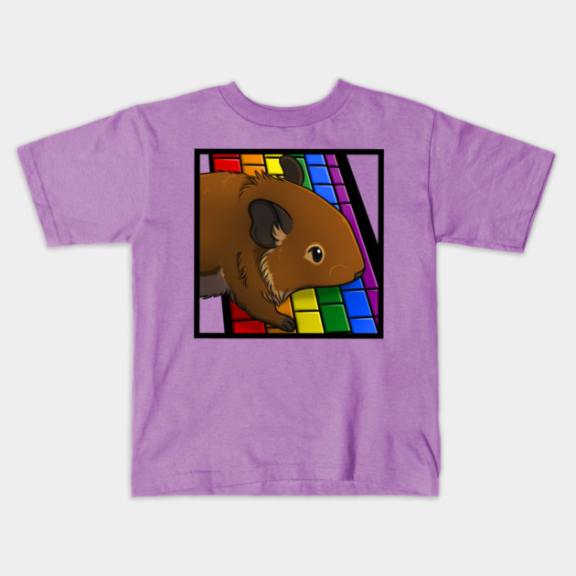 Rainbow Computer Degu Kids T-Shirt by DeguArts