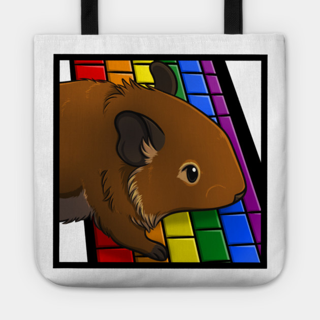 Rainbow Computer Degu Tote by DeguArts