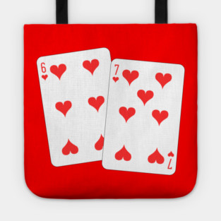 67 Playing Cards Heart - Valentine's Day Tote
