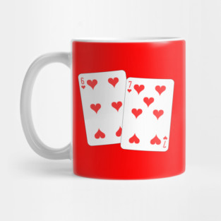 67 Playing Cards Heart - Valentine's Day Mug