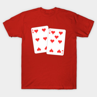 67 Playing Cards Heart - Valentine's Day T-Shirt