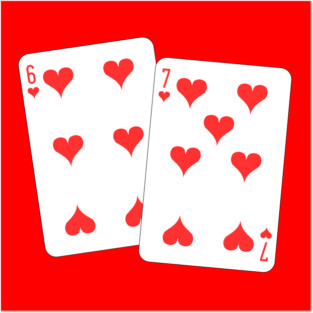 67 Playing Cards Heart - Valentine's Day Posters and Art