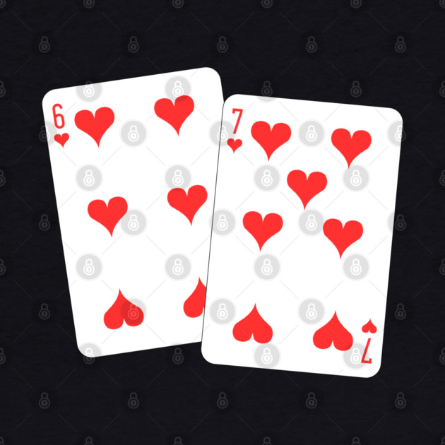 67 Playing Cards Heart - Valentine's Day by Creatifly Graphic Tees