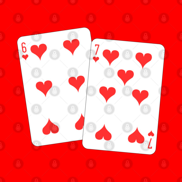 67 Playing Cards Heart - Valentine's Day by Creatifly Graphic Tees