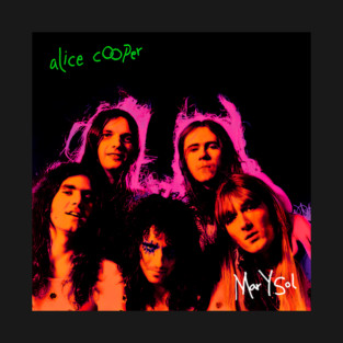 Alice Cooper Mar Y Sol Festival 1972 T-Shirt