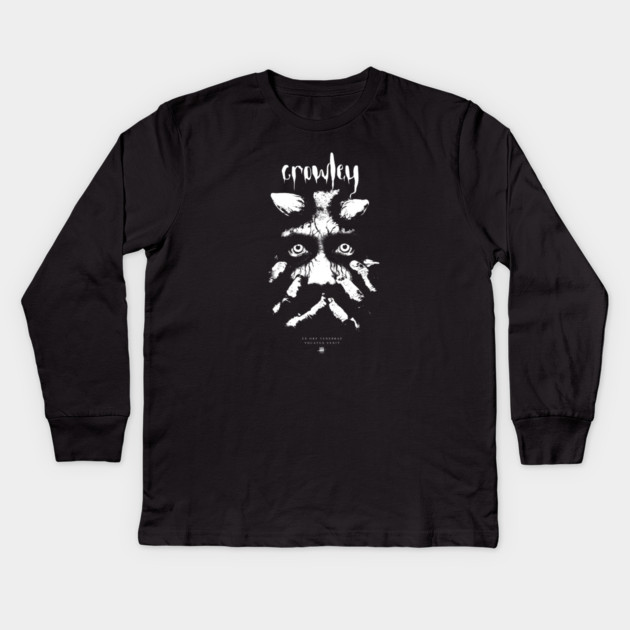 CROWLEY Kids Long Sleeve T-Shirt by artslaves