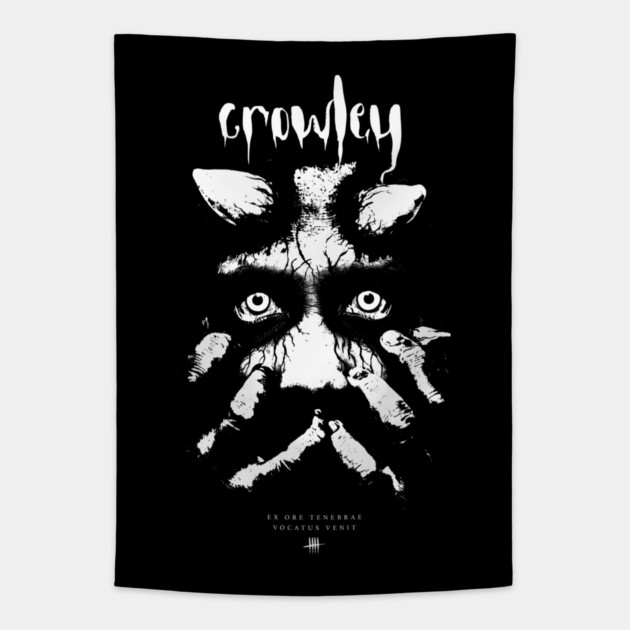 CROWLEY Tapestry by artslaves