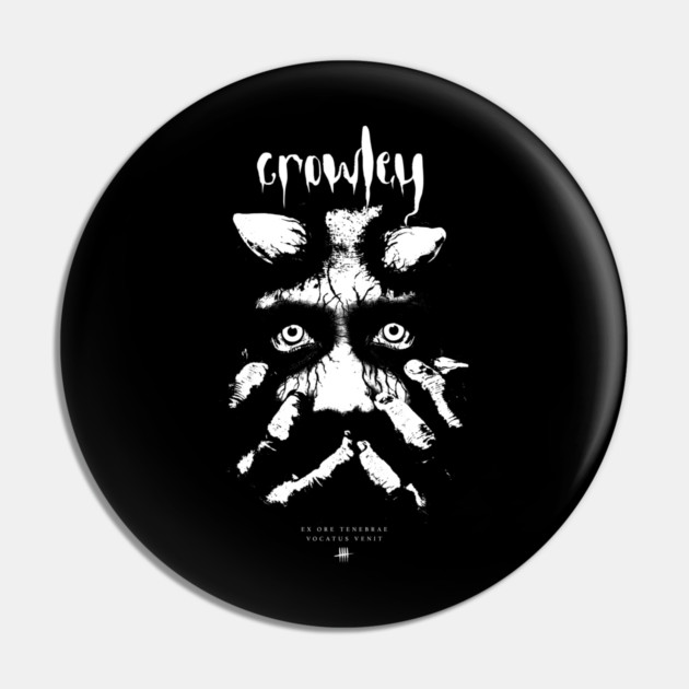 CROWLEY Pin by artslaves