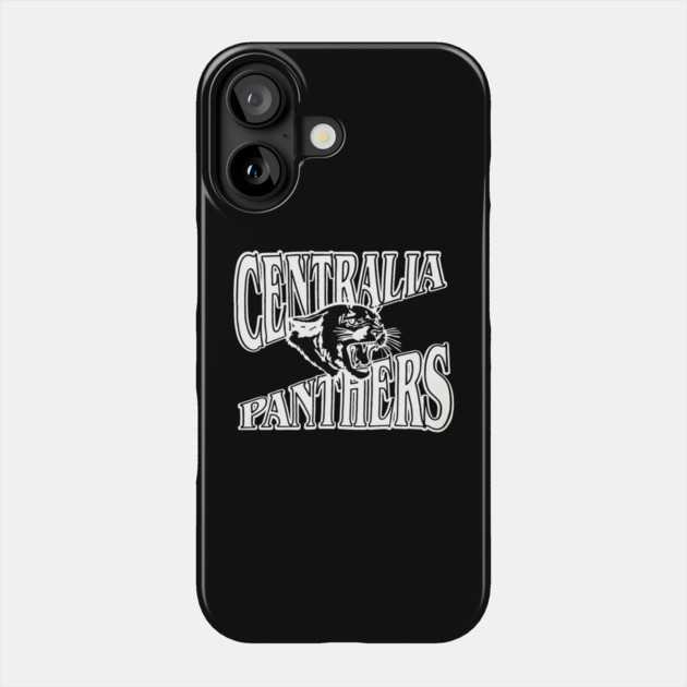 Centralia Panthers - Stacked Phone Case by nicklower
