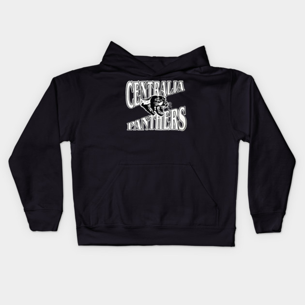 Centralia Panthers - Stacked Kids Hoodie by nicklower