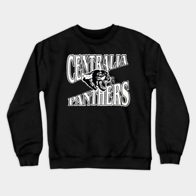 Centralia Panthers - Stacked Crewneck Sweatshirt by nicklower