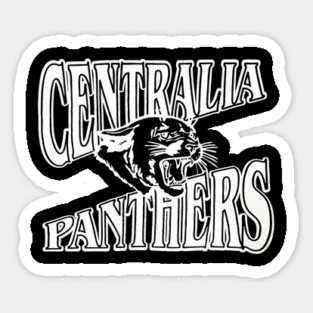 Centralia Panthers - Stacked Magnet