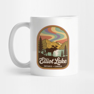 Elliot Lake – Vintage Arch Landscape Canada Art Mug