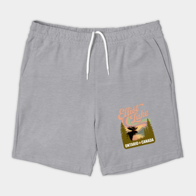 Elliot Lake – Soft Retro Canada Forest Illustration by JessArty