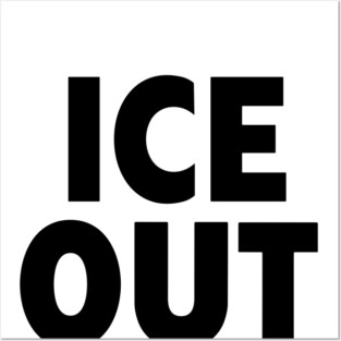 Ice Out Pin Posters and Art