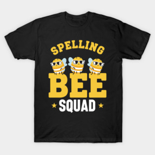 Spelling Bee Squad Academic Team Honeybee Group T-Shirt