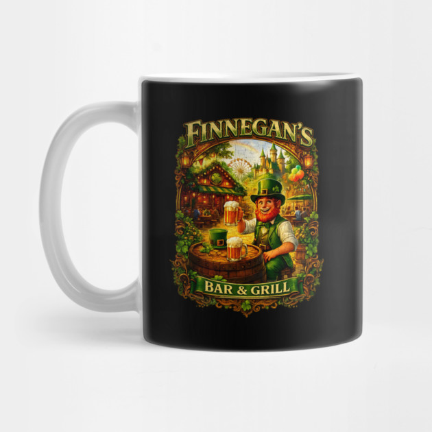 Finnegan's Bar and Grill Theme Park Pub Irish Influence by Joaddo