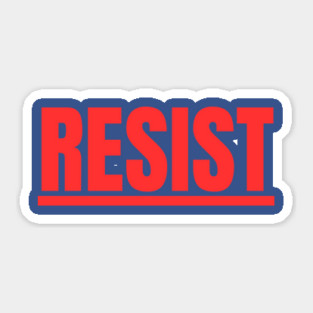 Resist Sticker