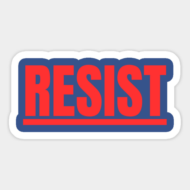 Resist Magnet by Creatifly Graphic Tees