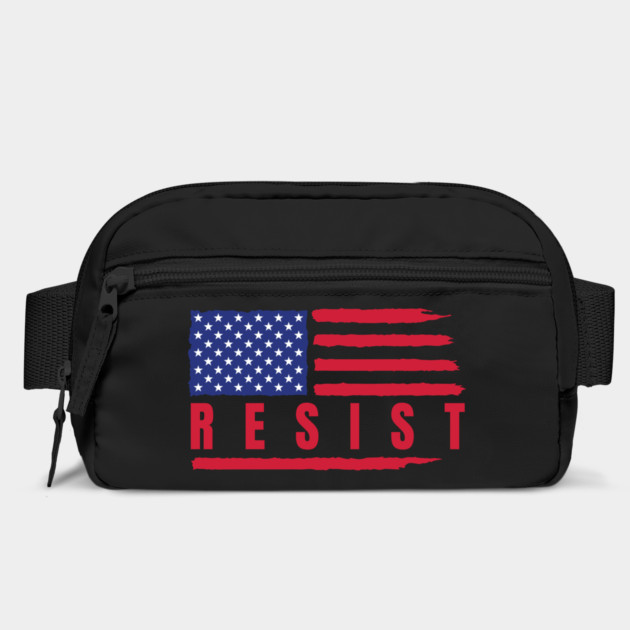 Resist American Flag by Creatifly Graphic Tees