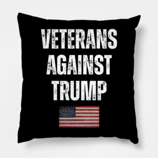 Veterans Against Trump Pillow
