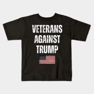 Veterans Against Trump Kids T-Shirt
