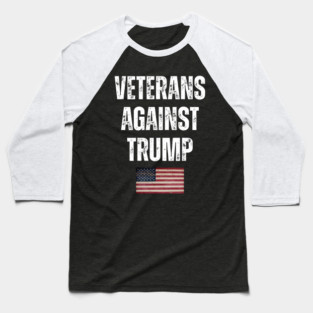 Veterans Against Trump Baseball T-Shirt