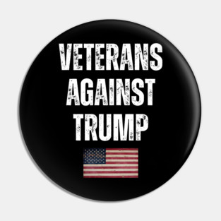 Veterans Against Trump Pin