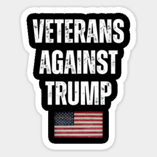 Veterans Against Trump Magnet