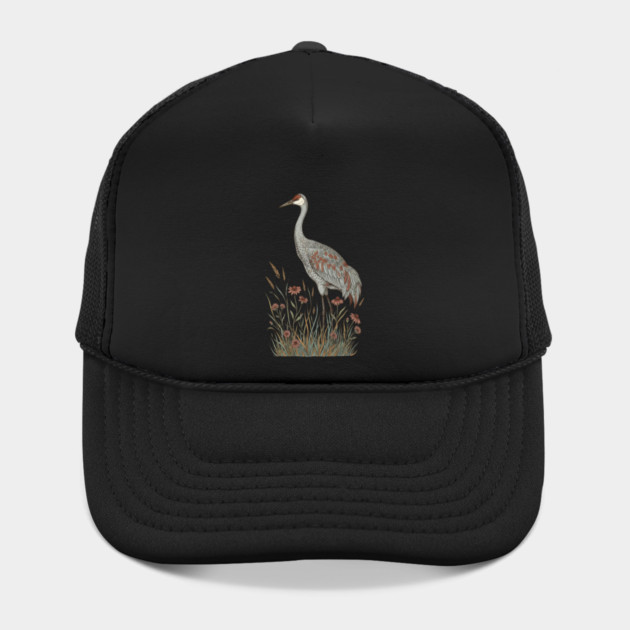 Vintage Sandhill Crane Nature Design by BirdsnStuff