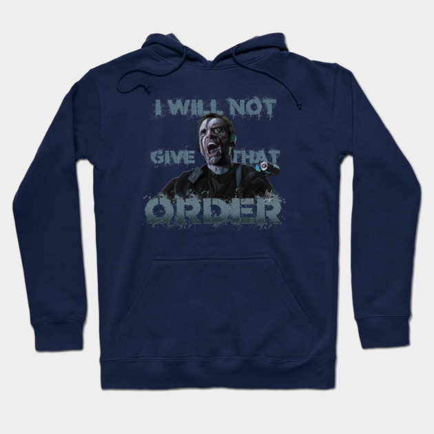 The Rock: I Will Not Give That Order Hoodie by 51Deesigns