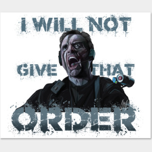 The Rock: I Will Not Give That Order Posters and Art