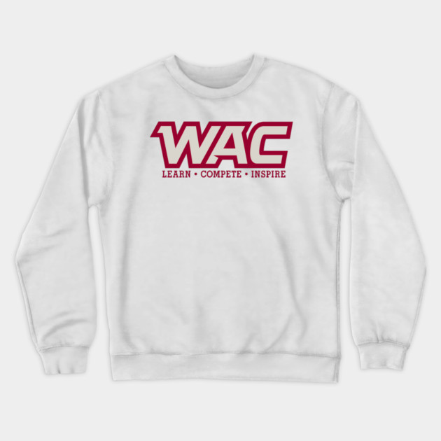 Western Athletic Conference Basketball Crewneck Sweatshirt by James Bates