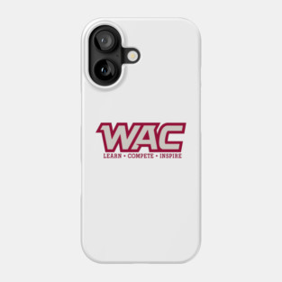 Western Athletic Conference Basketball Phone Case