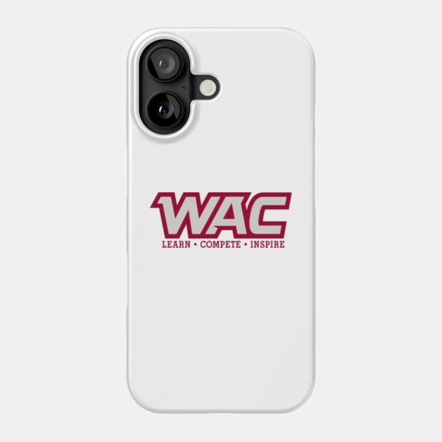Western Athletic Conference Basketball Phone Case by James Bates