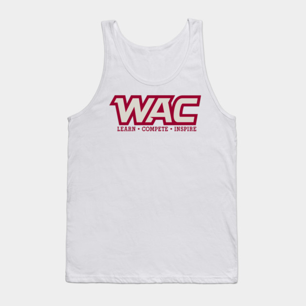 Western Athletic Conference Basketball Tank Top by James Bates