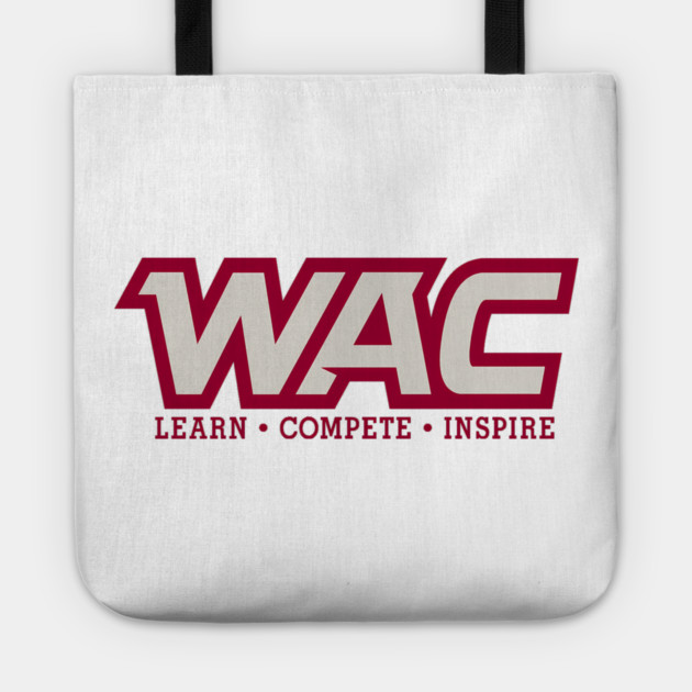 Western Athletic Conference Basketball Tote by James Bates