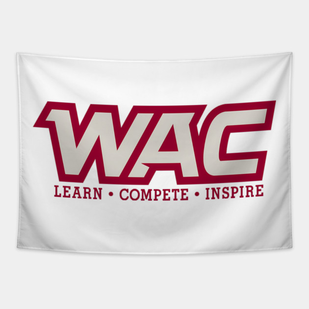 Western Athletic Conference Basketball Tapestry by James Bates