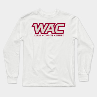 Western Athletic Conference Basketball Long Sleeve T-Shirt