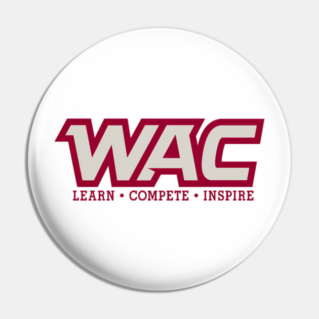 Western Athletic Conference Basketball Pin by James Bates