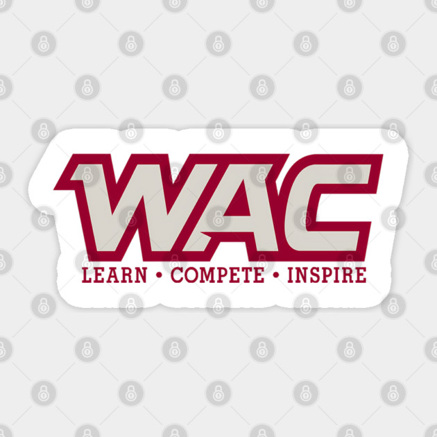 Western Athletic Conference Basketball Sticker by James Bates