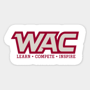 Western Athletic Conference Basketball Magnet