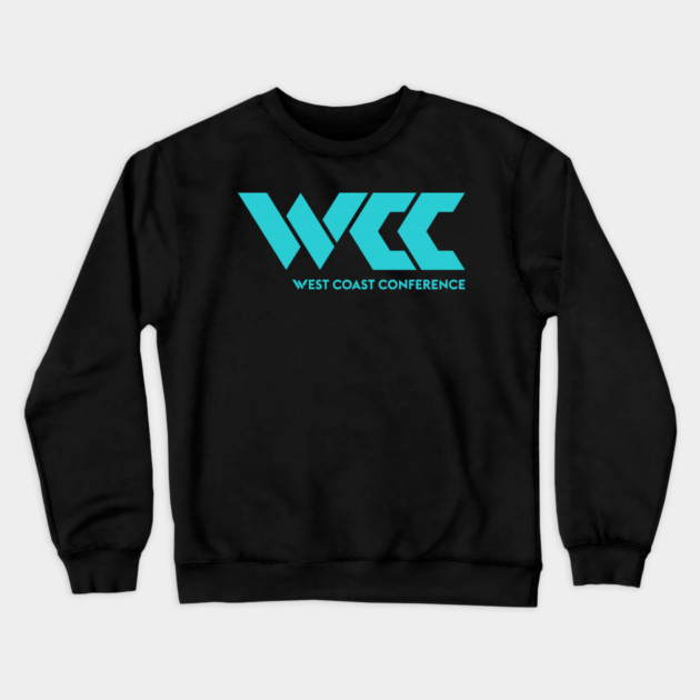 West Coast Conference Crewneck Sweatshirt by James Bates