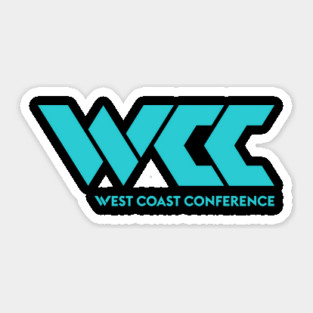 West Coast Conference Sticker