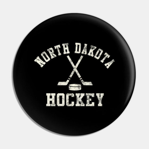 Vintage North Dakota Hockey Pin by James Bates